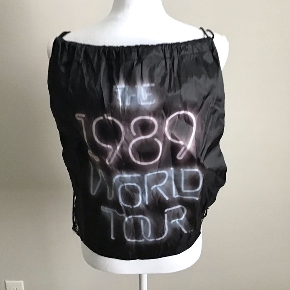 Taylor Swift 1989 Drawstring Backpack and Keychain NEW - Picture 7 of 9